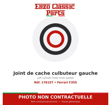 Joint de cache culbuteur gauche Ferrari F355 (176157)
