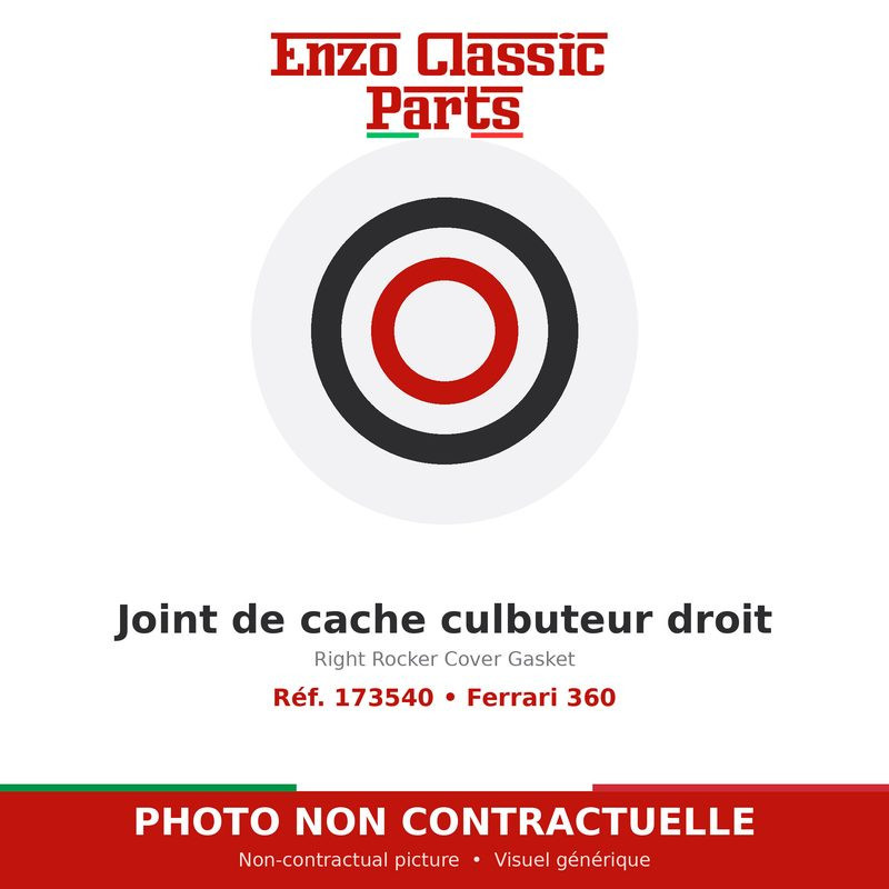 Joint de cache culbuteur droit Ferrari 360 (173540)