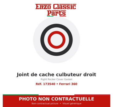 Joint de cache culbuteur droit Ferrari 360 (173540)