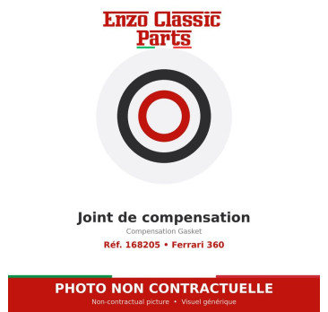 Joint de compensation Ferrari 360 - Réf. 168205