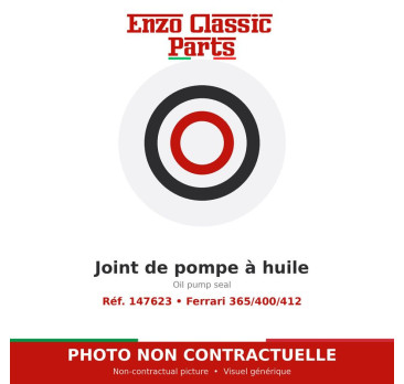 Oil pump seal Ferrari 365/400/412 - Ref. 147623