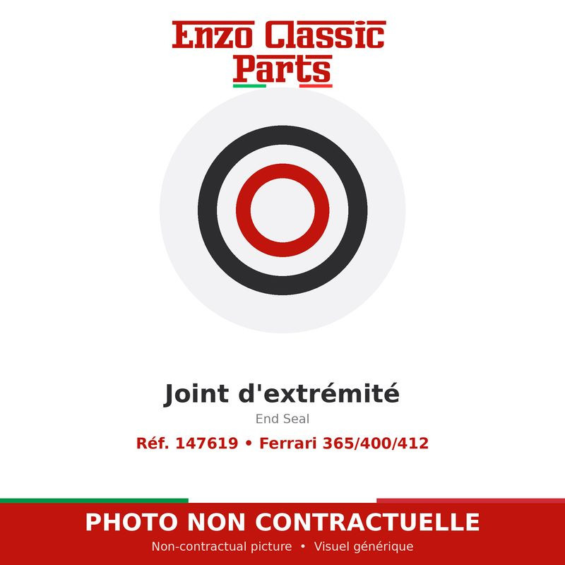 Joint d'extrémité Ferrari 365/400/412 (147619)