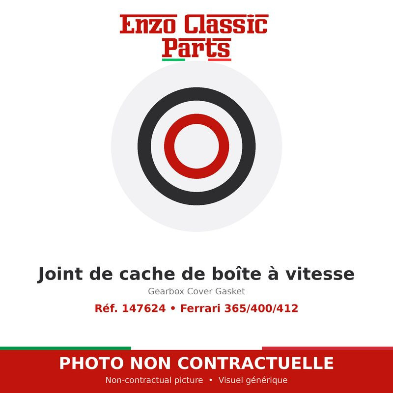 Gearbox Cover Gasket Ferrari 365/400/412 (147624)