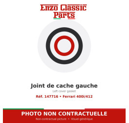 Left cover gasket Ferrari 400i/412 (147716)