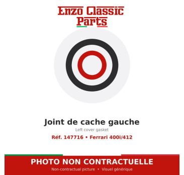 Left cover gasket Ferrari 400i/412 (147716)