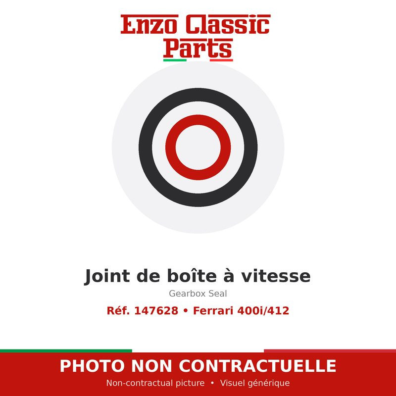 Joint de boîte à vitesse Ferrari 400i/412 - Réf. 147628