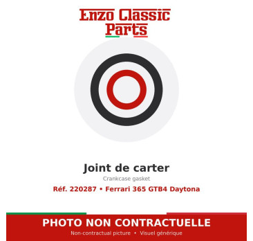 Crankcase gasket 220287 Ferrari 365 GTB4 Daytona