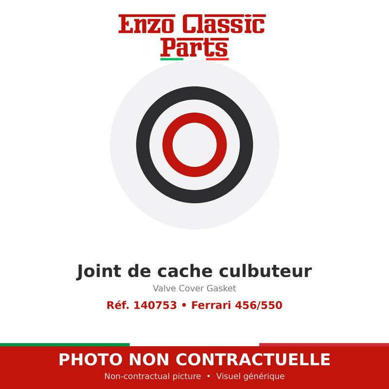 Joint de cache culbuteur Ferrari 456/550 (140753) Joint de cache culbuteur Ferrari 456/550 (140753)