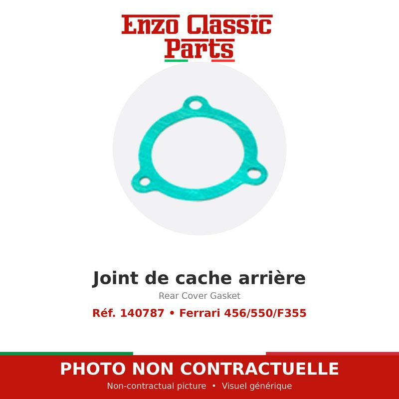 Rear Cover Gasket Ferrari 456/550/F355 (140787) Rear Cover Gasket Ferrari 456/550/F355 (140787)