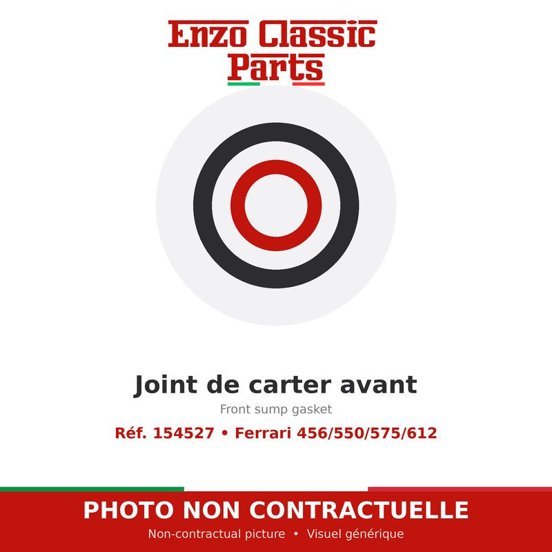 Joint de carter avant 154527 Ferrari 456/550/575/612