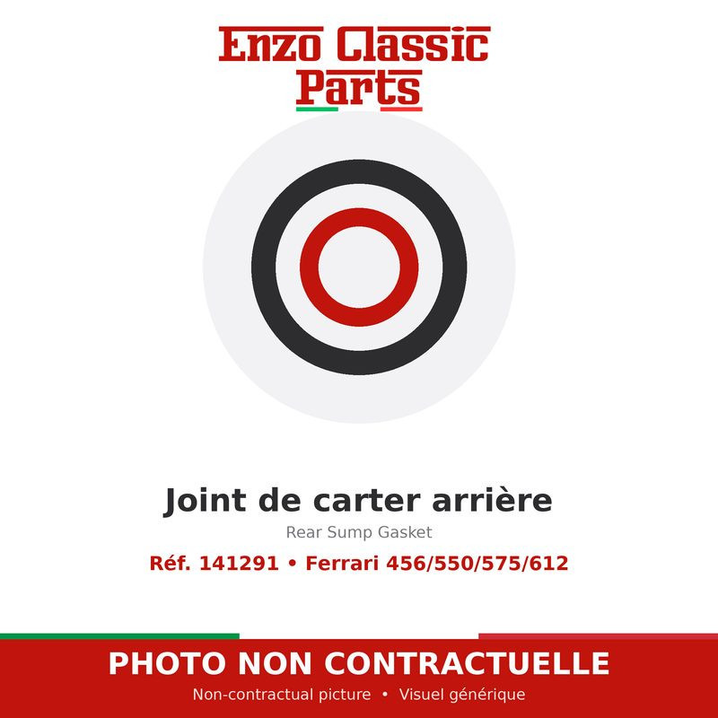 Joint de carter arrière Ferrari 456/550/575/612 (141291)
