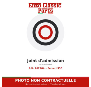 Joint d'admission Ferrari 550 - Réf. 162904