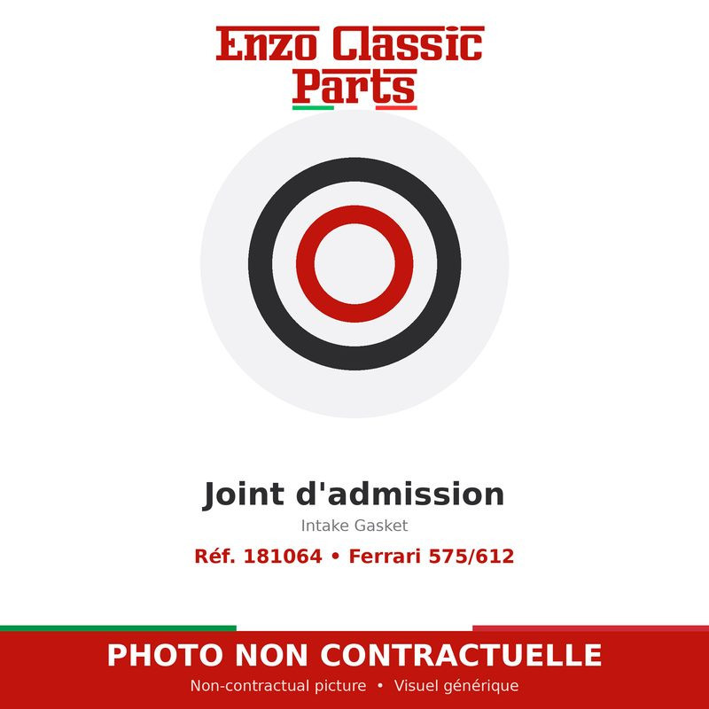 Joint d'admission Ferrari 575/612 (Réf. 181064)