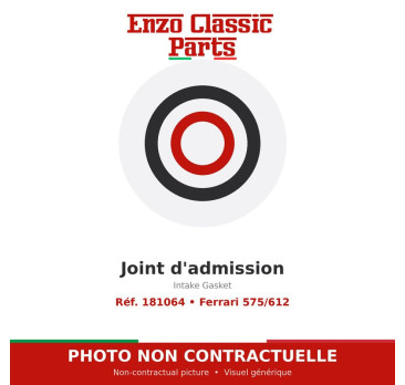 Intake Gasket Ferrari 575/612 (Ref. 181064)