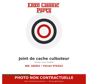 Joint de cache culbuteur Ferrari 575/612 (182931)