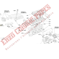 380600008 Kit  joint moteur avec joint de culasse Maserati 3200