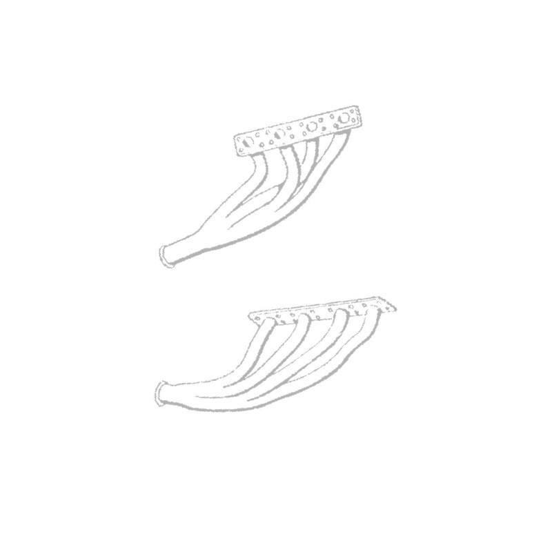 Maserati Quattroporte Series 1 Stainless Steel Manifolds (1963-71)