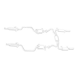 Maserati Kyalami Stainless Steel Exhaust (1975-83)
