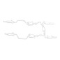 Maserati Kyalami Stainless Steel Exhaust (1975-83)