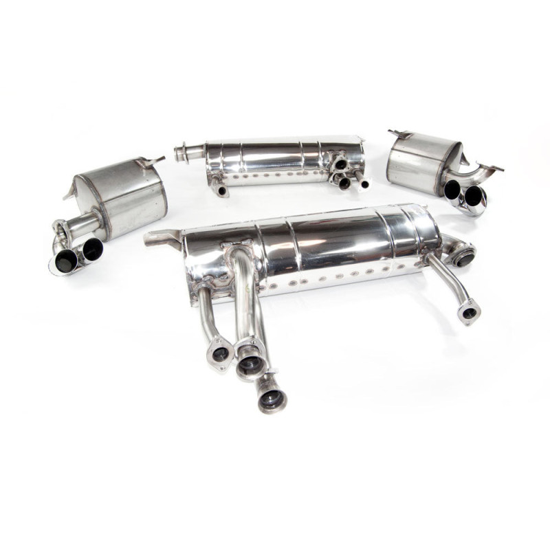 Ferrari 512 BB and 512 BBi Stainless Steel Exhaust (1976-85)
