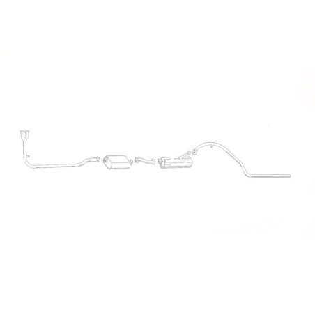 Rolls Royce Silver Dawn - Stainless Steel Exhaust (1949-55)