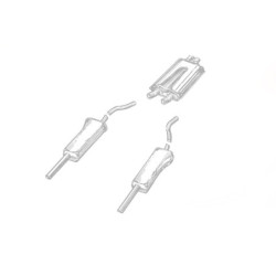 Honda S800 - Stainless Steel Exhaust (1966-70)