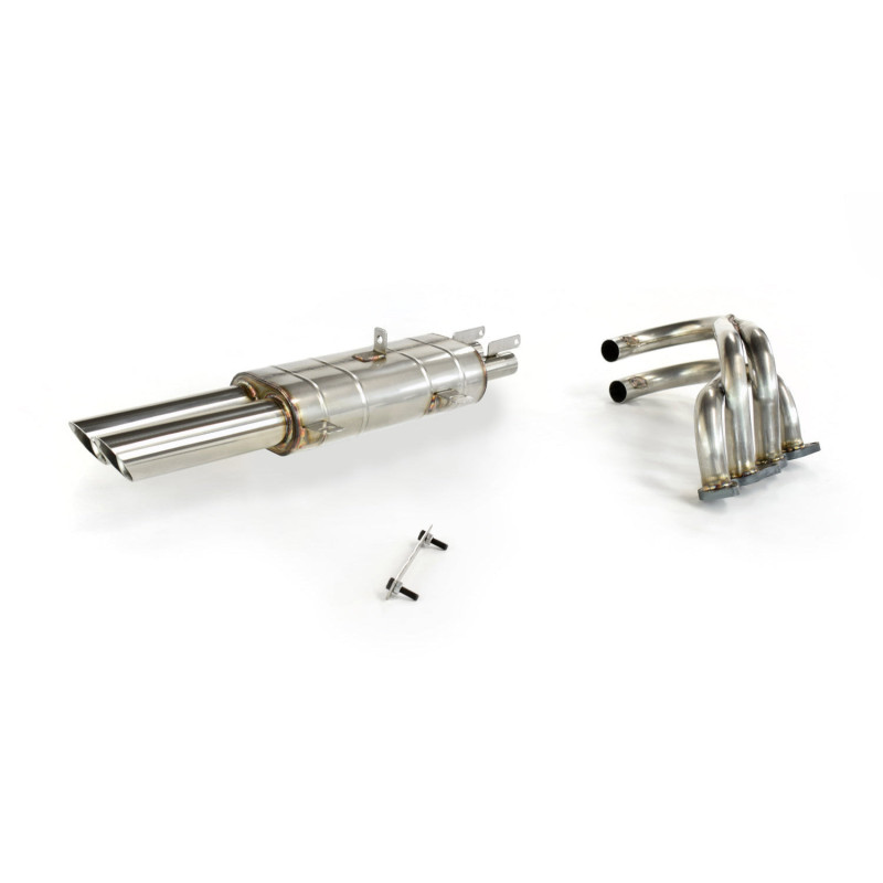 Fiat 850 Coupe & Spyder Stainless Steel Sport Manifold and System (1964-72)