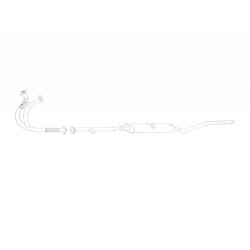 Jaguar Mk 5 2½ and 3½ litre - Stainless Steel Exhaust System (1948-51)