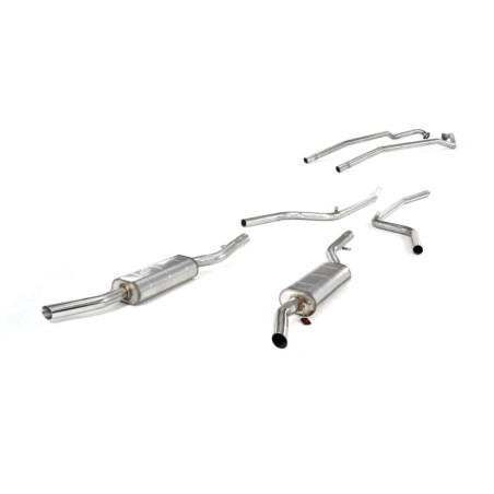 ISO Grifo 5.3 and 5.7 Stainless Steel Exhaust (1963-74)