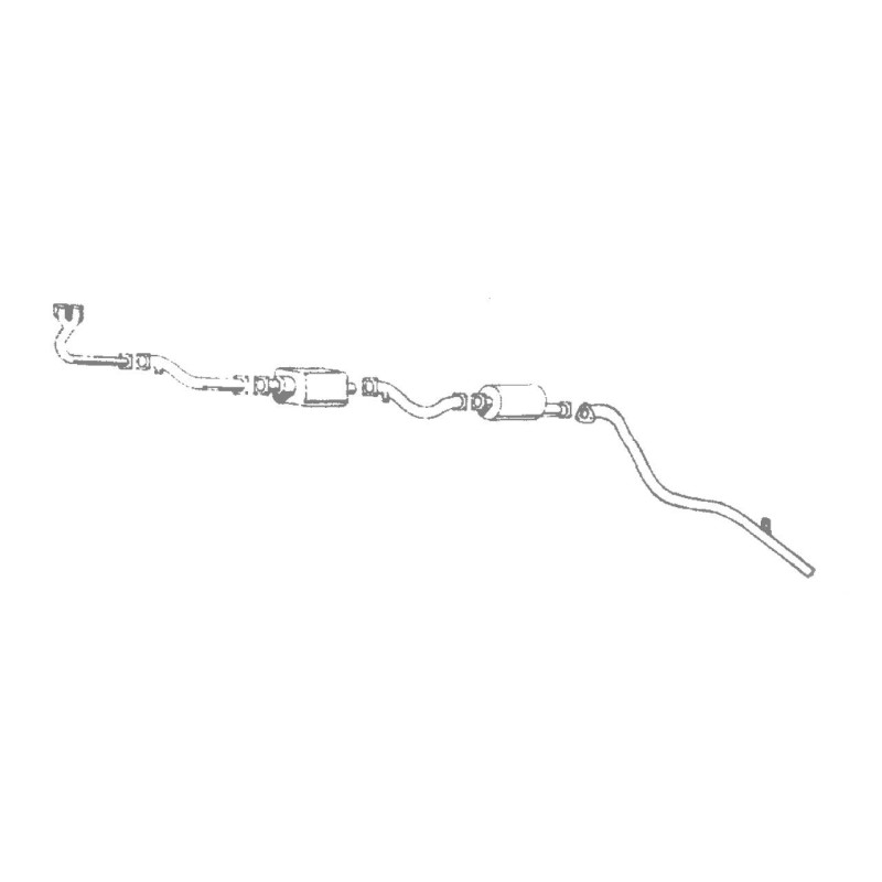 Bentley R Type Continental - Stainless Steel Exhaust (1952-55)