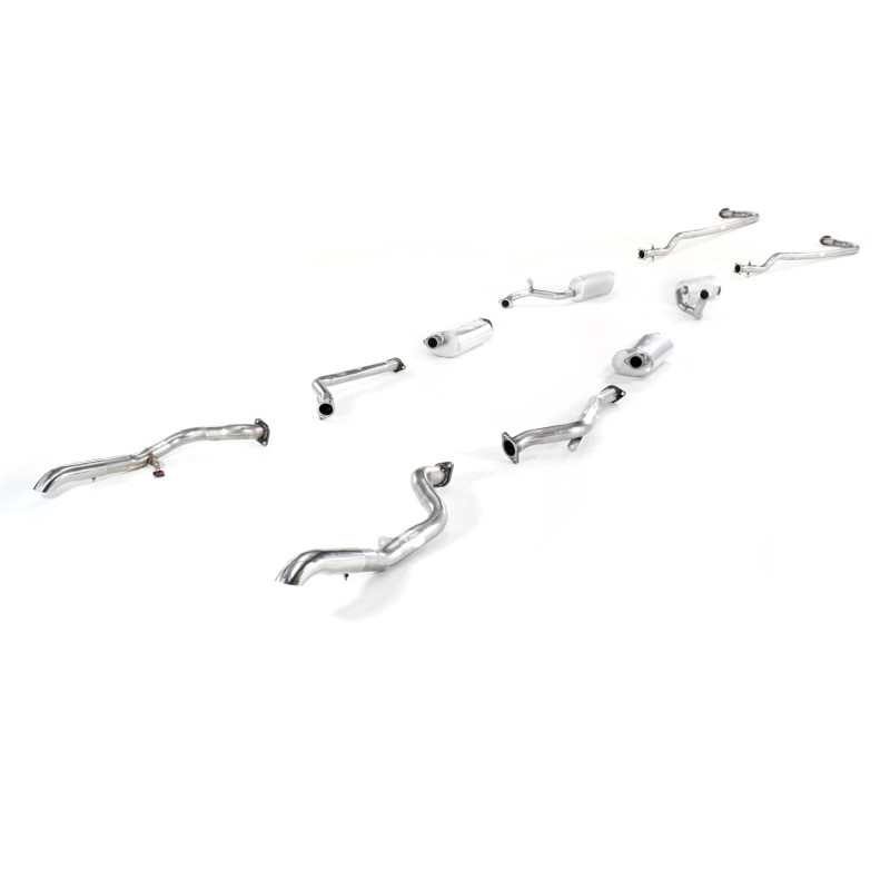 Bentley Mk VI (Twin System) - Stainless Steel Exhaust (1946-55)