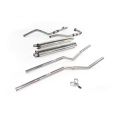 Jaguar XK140 and XK150 - Twin Stainless Steel SPORT Exhaust (1955-60)