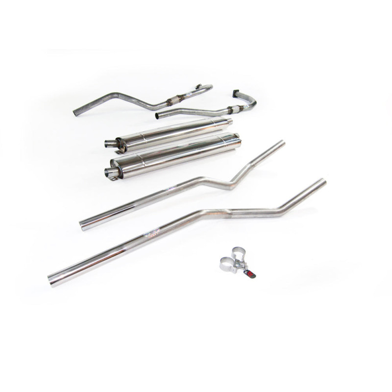 Jaguar XK140 and XK150 - Twin Stainless Steel SPORT Exhaust (1955-60)