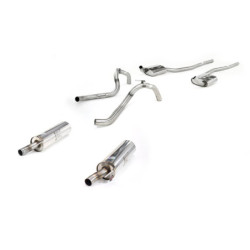 Jaguar XJS 6.0 Cat-Back Stainless Steel Exhaust (1992-96)