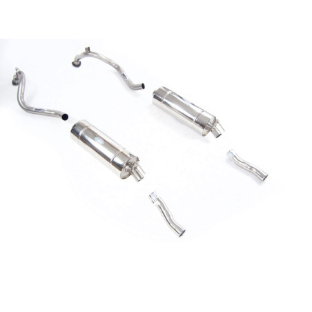 Jaguar XJS 4.0 (to ch. 185819) Stainless Steel Exhaust (1991-93)