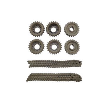 4146757 kit chaines complet avec poulie FERRARI 206 GT DINO